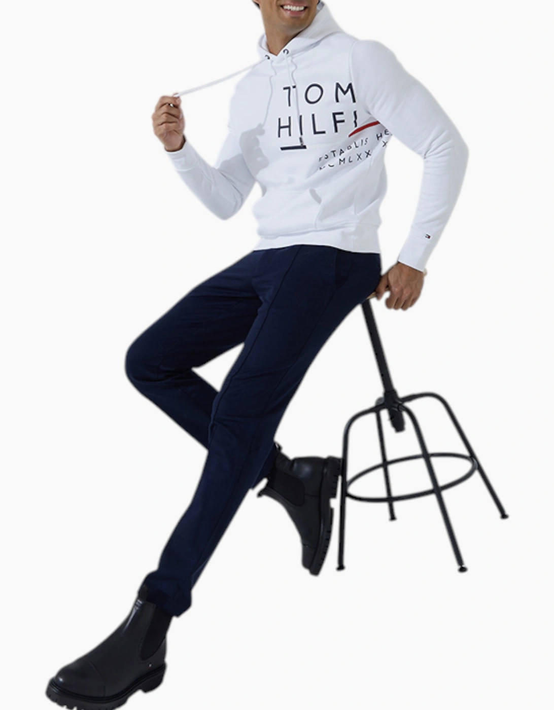 Tommy Hilfiger Mens Fleece Hoodie