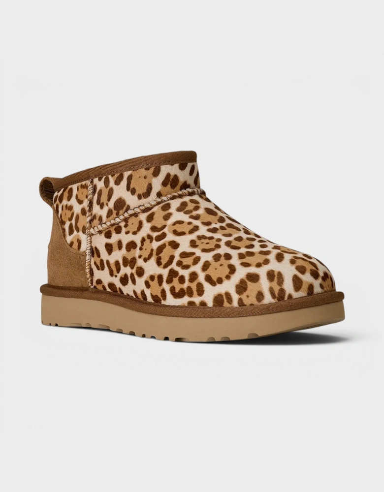 Classic Ultra Mini Plains Boot Felicity Leopard Jasmine