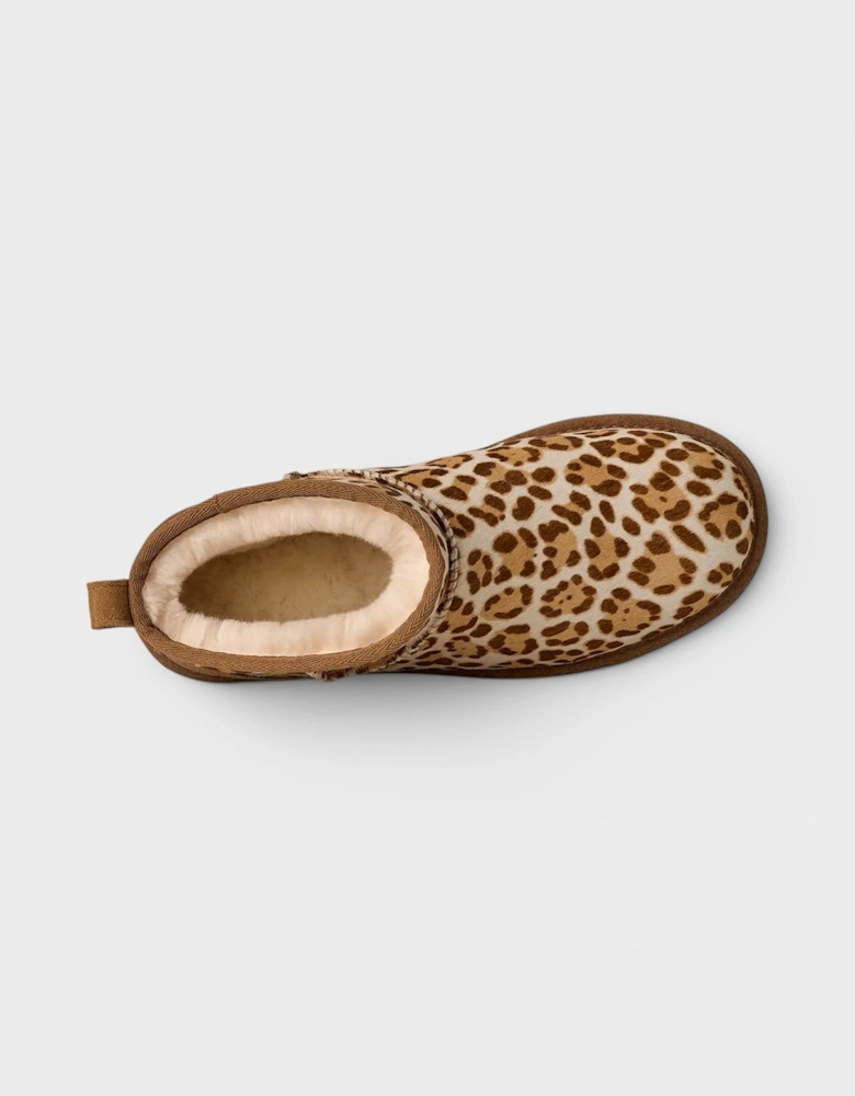 Classic Ultra Mini Plains Boot Felicity Leopard Jasmine
