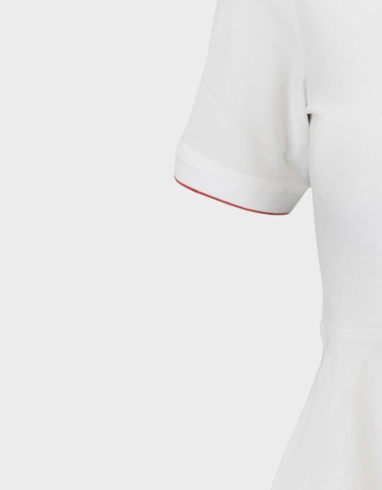 Keiley Polo Dress White