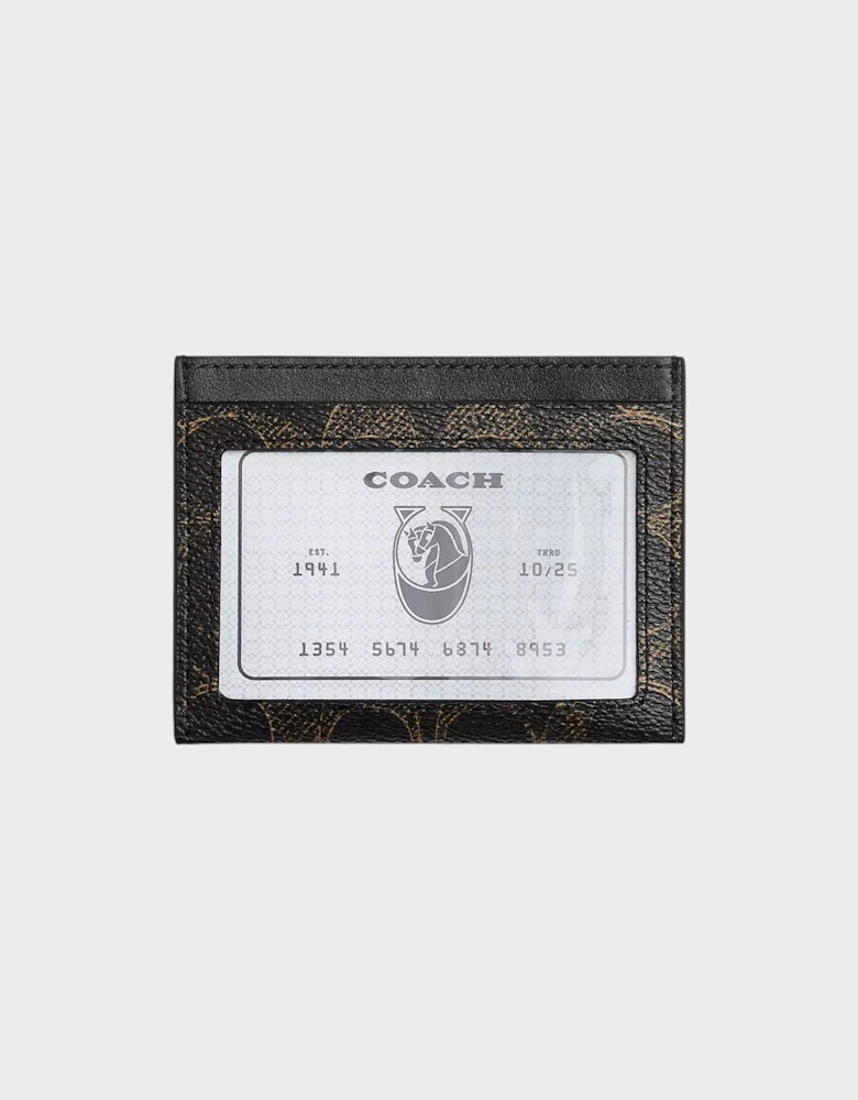 Slim Id Card Case In Loved Signature Canvas