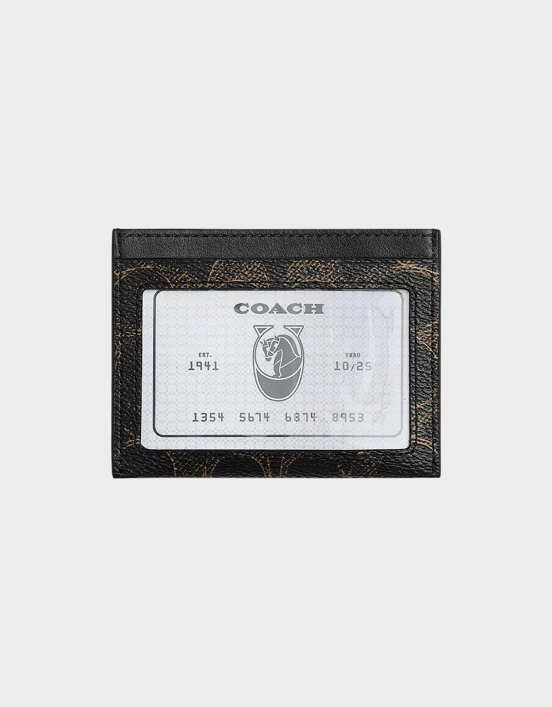 Slim Id Card Case In Loved Signature Canvas