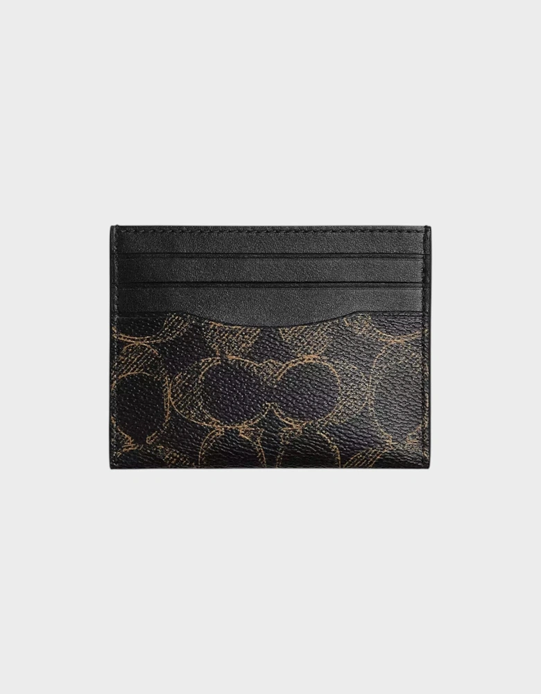 Slim Id Card Case In Loved Signature Canvas