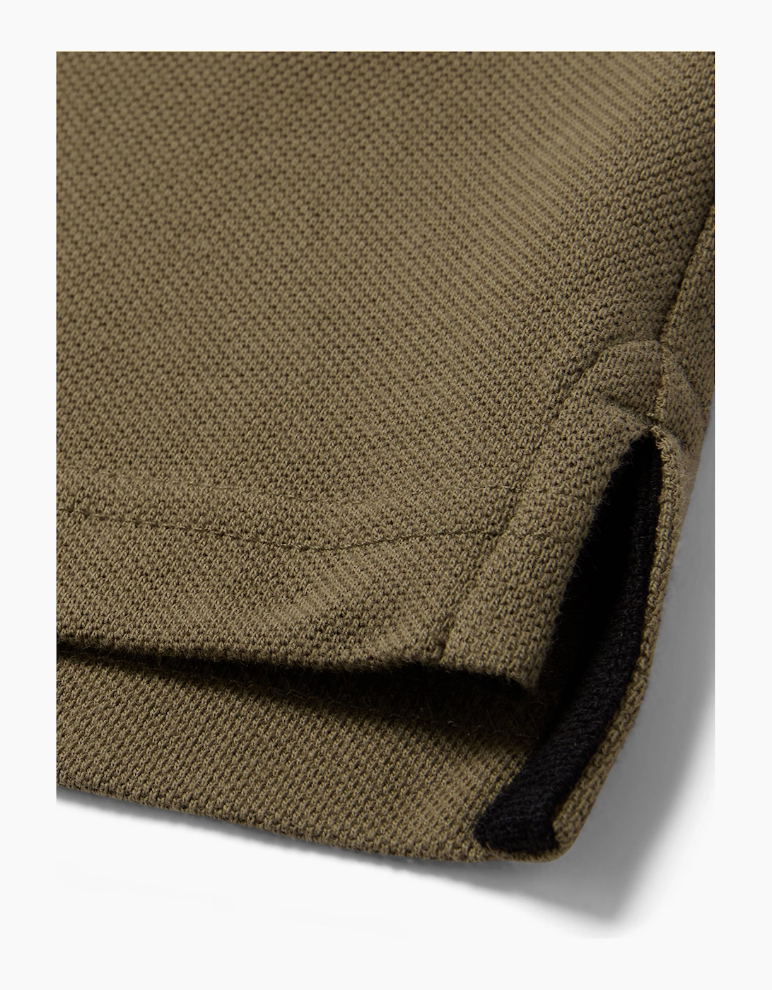 BELSTAFF TIPPED POLO KHAKI GREEN