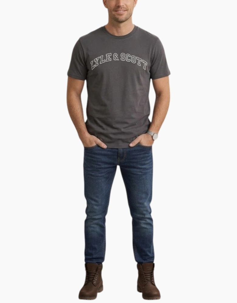 Lyle & Scott Mens Short Sleeve T Shirts Crew Neck Summer Logo Printed T Shirt