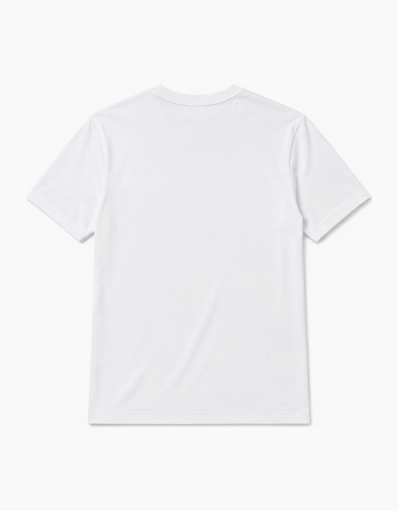 Nike Mens Air Jordan Small Jumpman Logo T Shirt in White