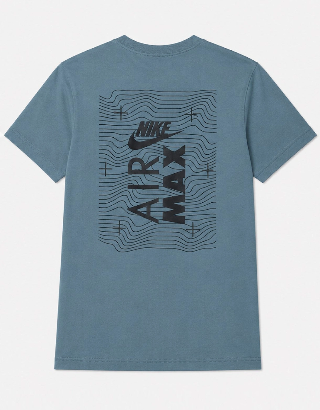 Nike Air Max Mens Sportswear Graphic Logo T Shirt in Storm Blue