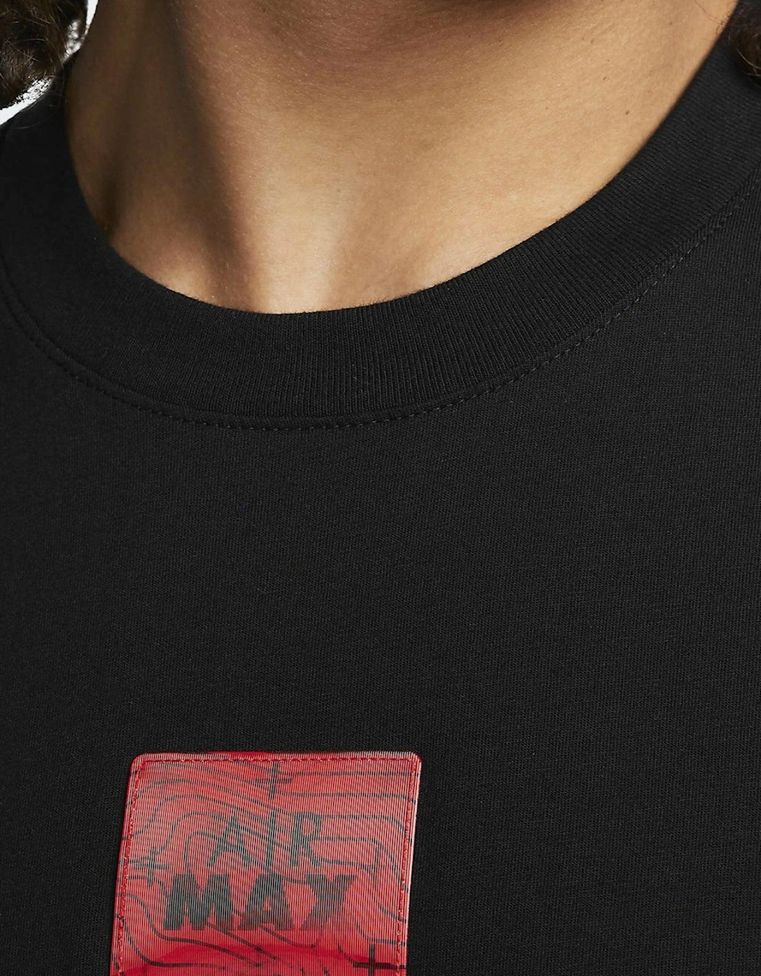 Nike Air Max Mens Sportswear Graphic Logo T Shirt in Black