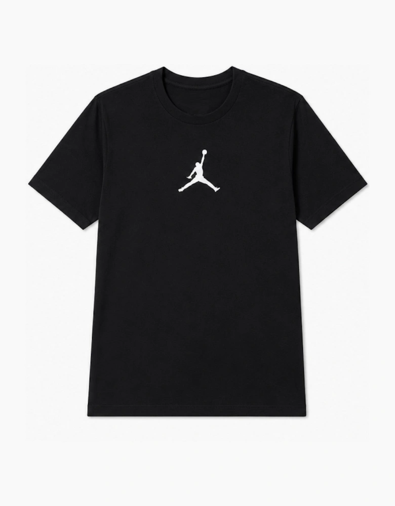 Nike Mens Air Jordan Small Jumpman Logo T Shirt in Black