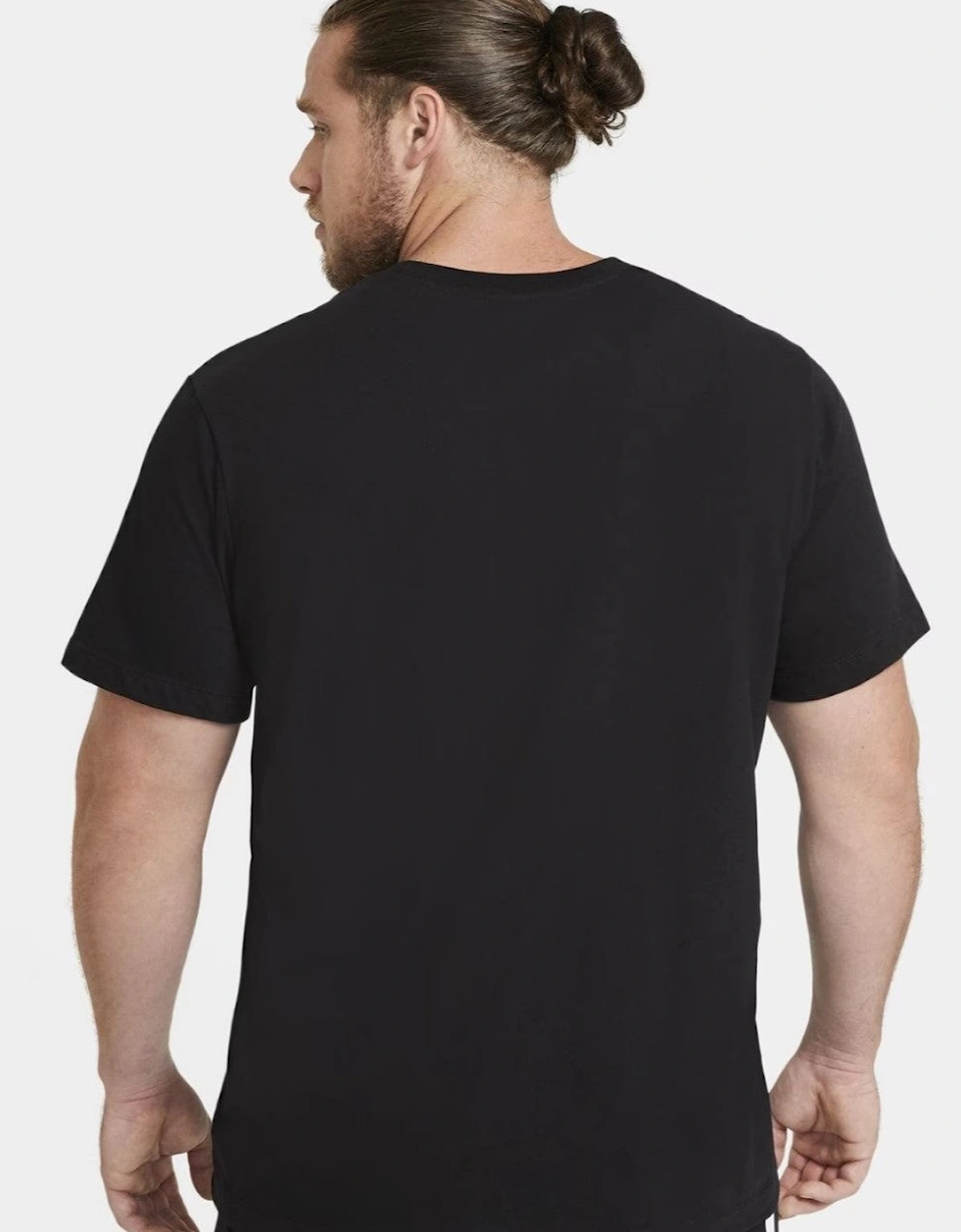 Nike Mens Air Jordan Small Jumpman Logo T Shirt in Black