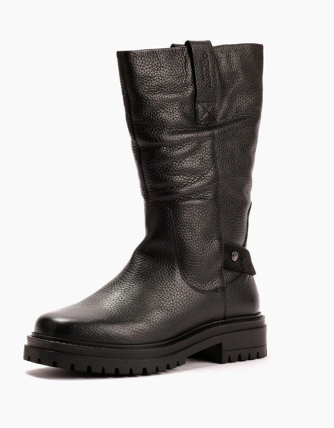 Osprey London The Gabarron Leather Women's Black Boots