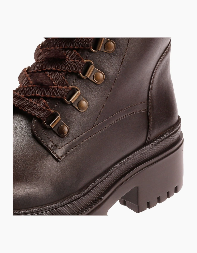 Osprey London The Budapest Leather Women's Chocolate Boots