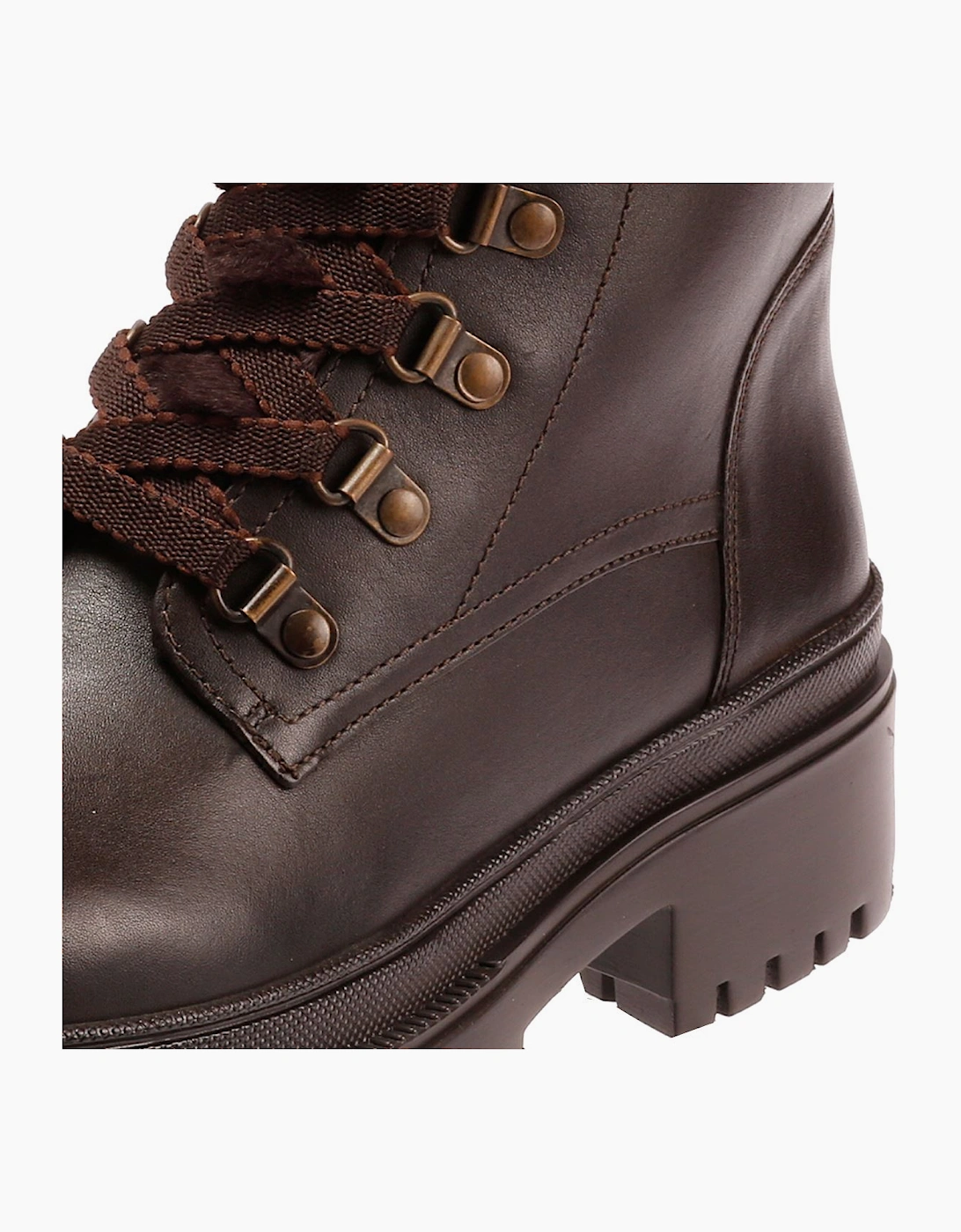 Osprey London The Budapest Leather Women's Chocolate Boots