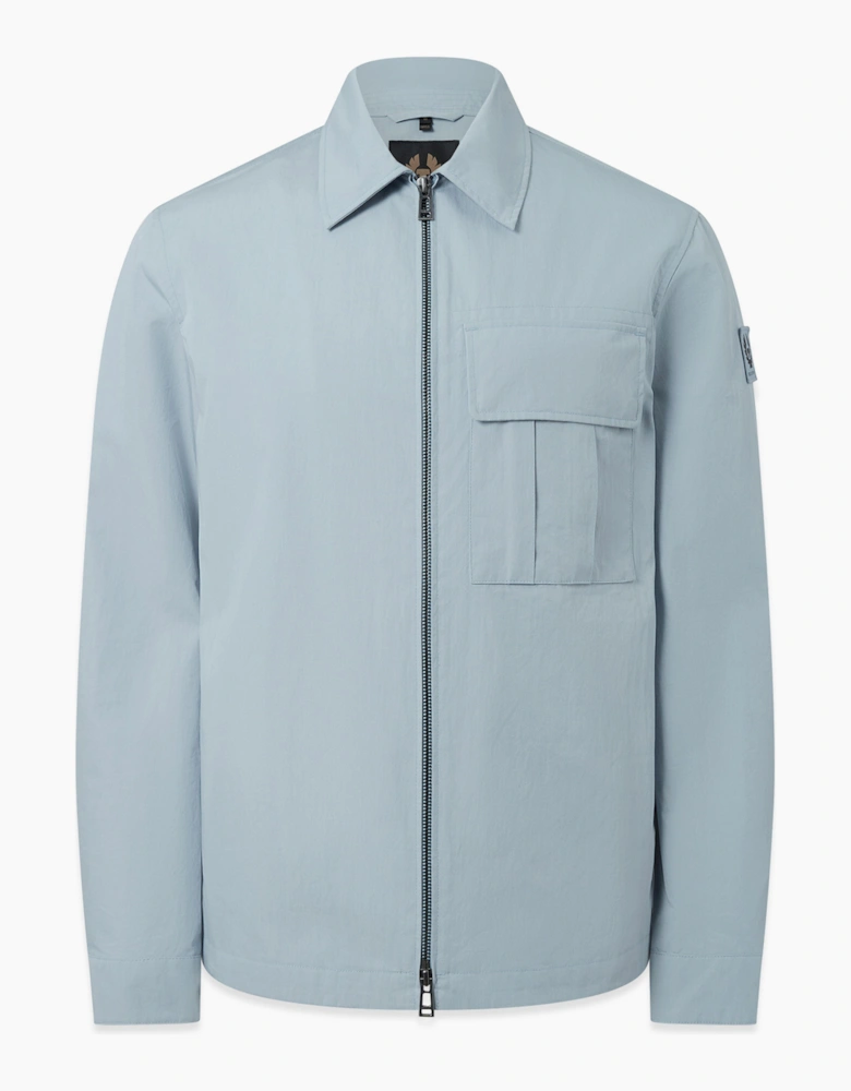 BELSTAFF CARGO OVERSHIRT MIST BLUE