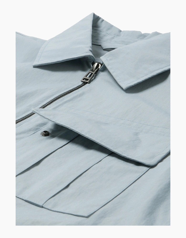BELSTAFF CARGO OVERSHIRT MIST BLUE