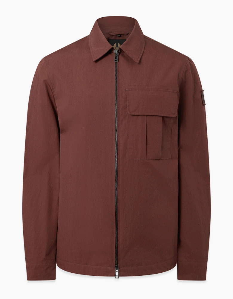 BELSTAFF CARGO OVERSHIRT OXBLOOD
