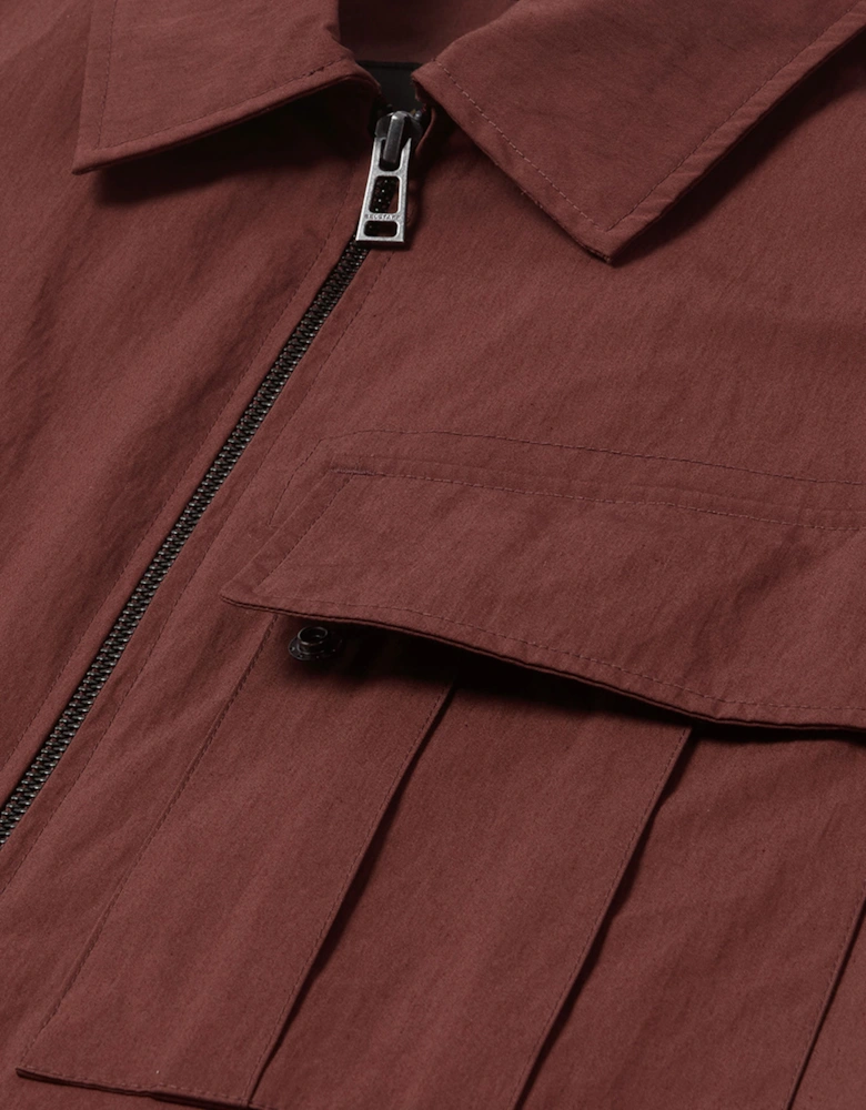 BELSTAFF CARGO OVERSHIRT OXBLOOD