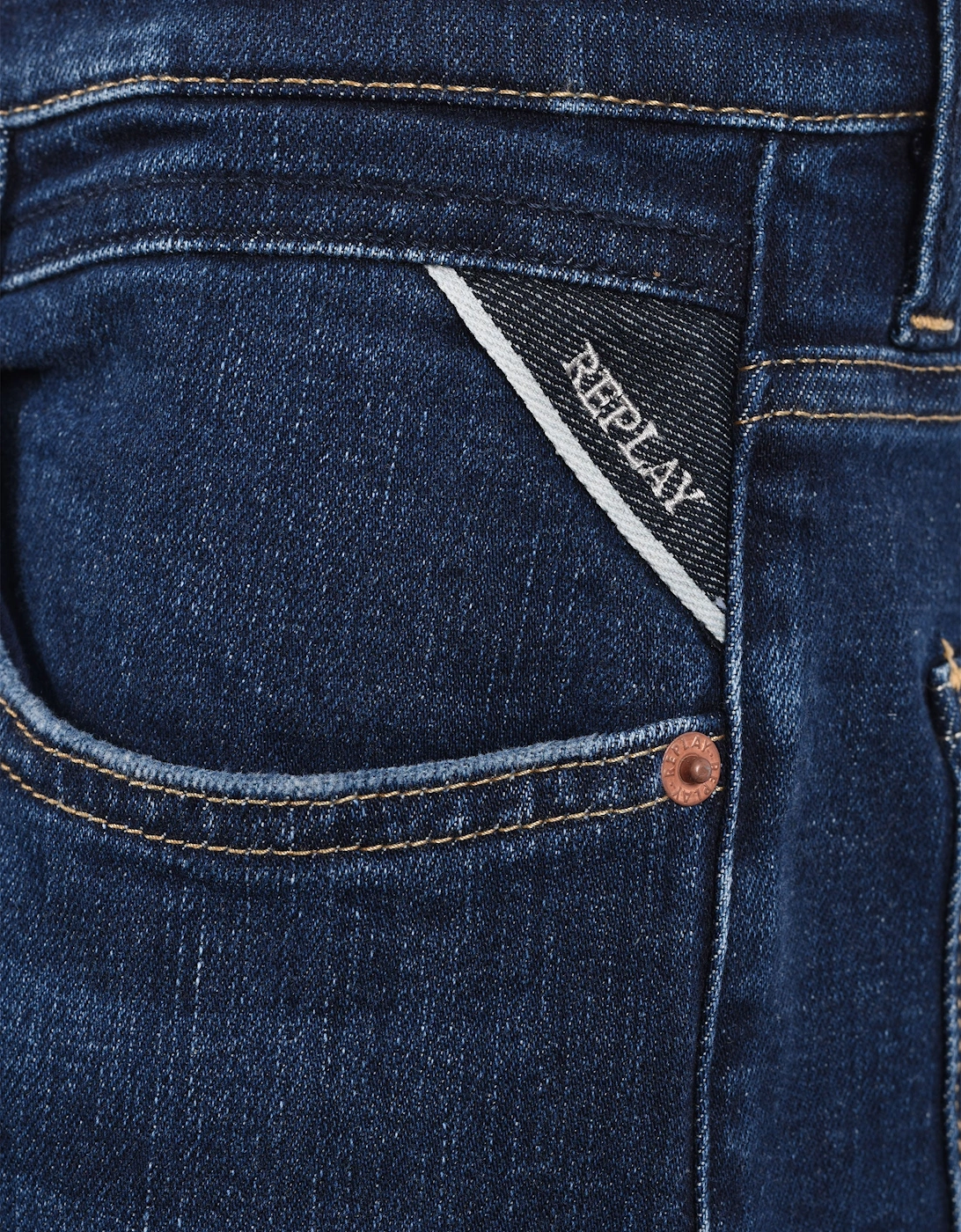 RELPAY AIDEEN DENIM JEANS DENIM BLUE