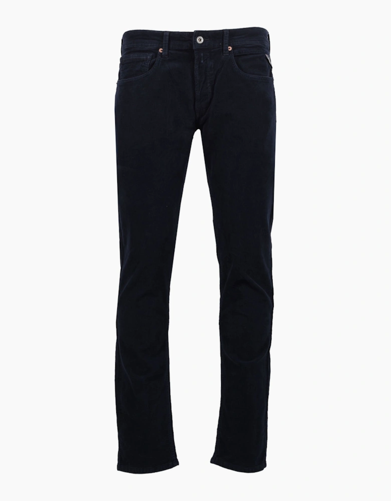 REPLAY GROVER CORDS NAVY