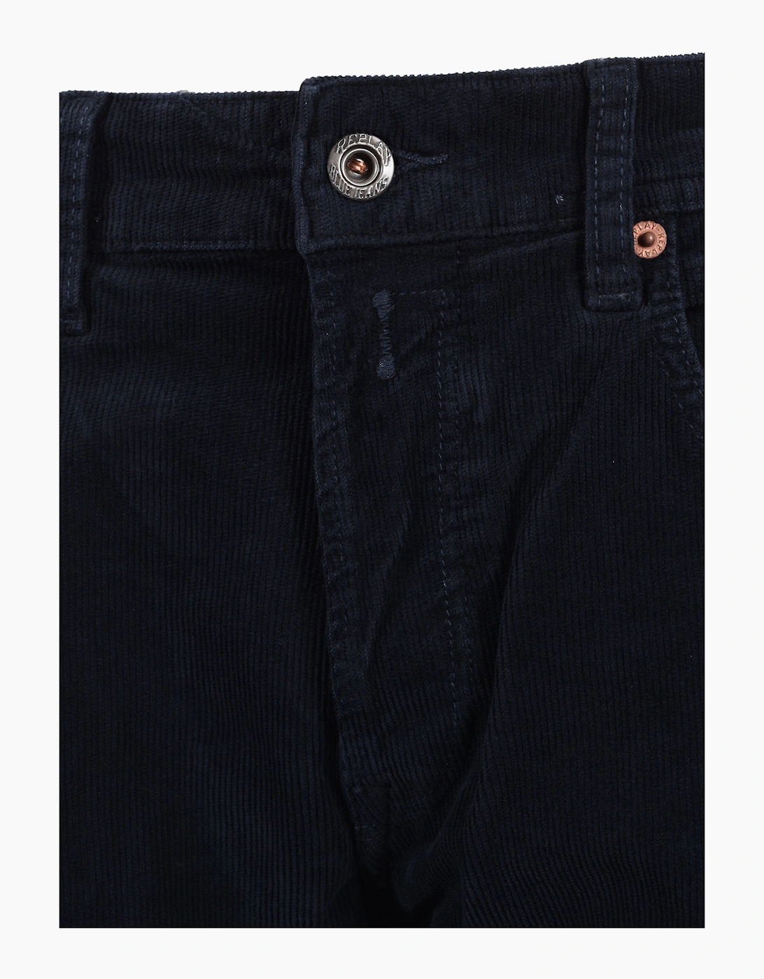 REPLAY GROVER CORDS NAVY