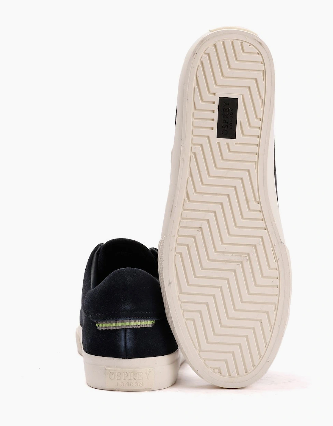 Osprey London The Vermont Suede Men's Navy Trainers