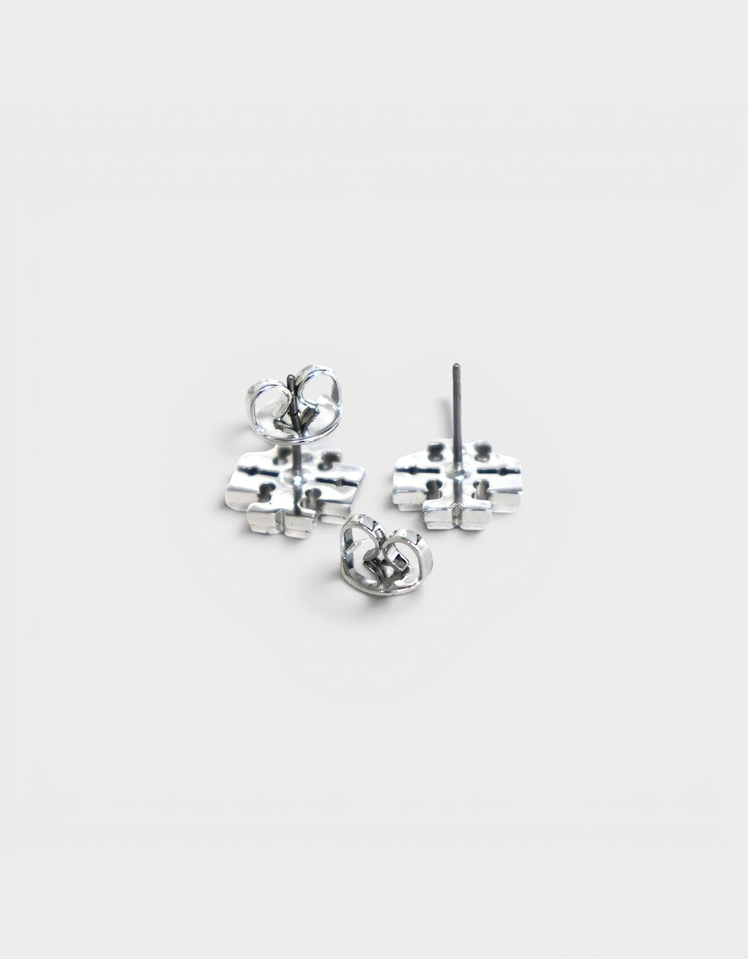 Signature Silver Earrings