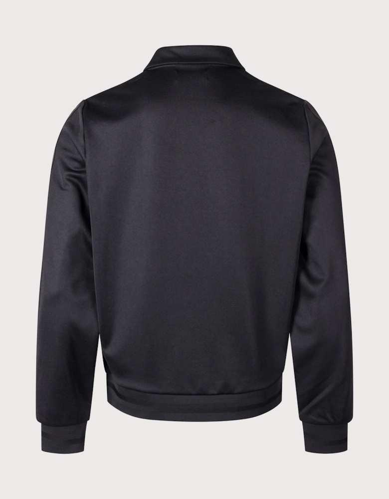 Regular Fit Tipped Tape Track Jacket