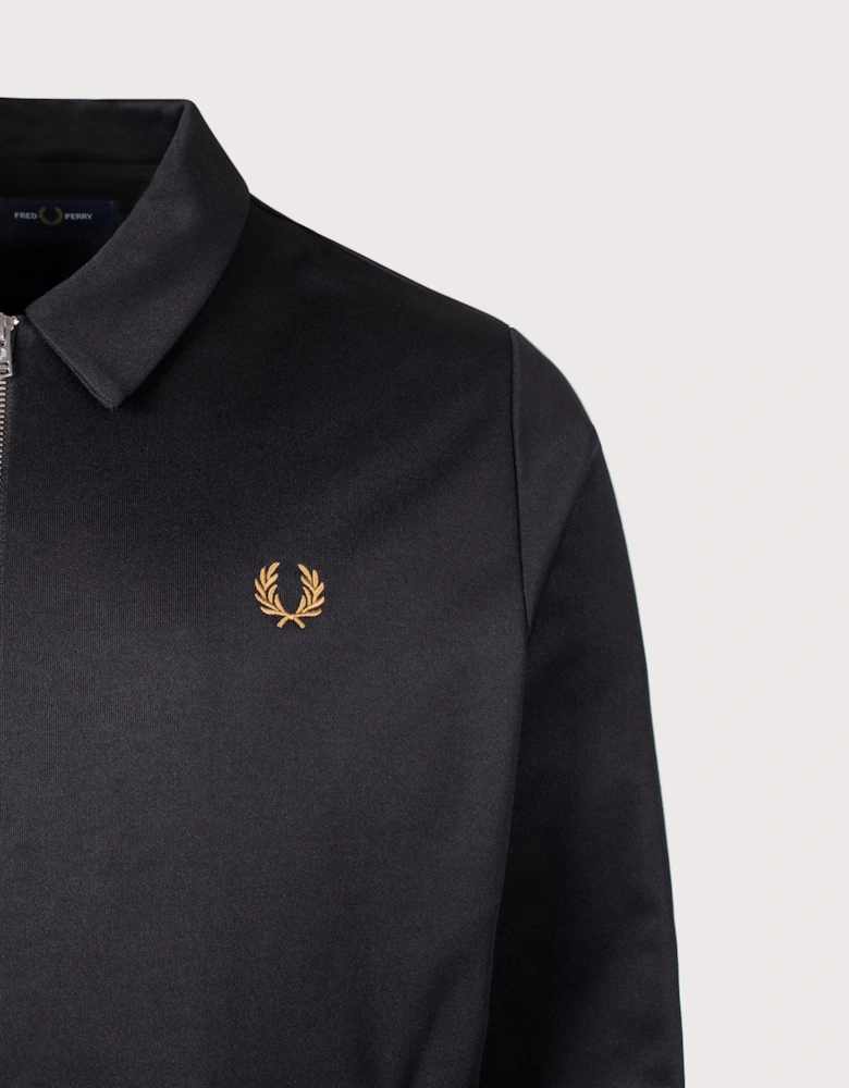 Regular Fit Tipped Tape Track Jacket