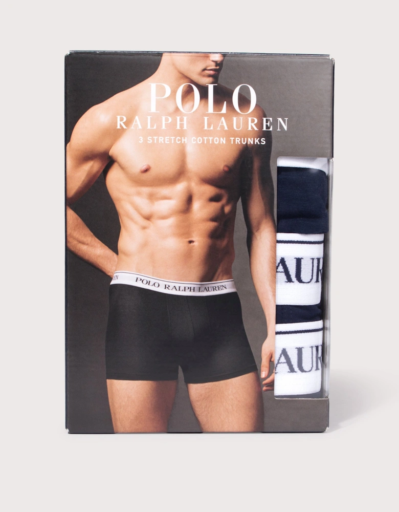 3-Pack Classic Stretch-Cotton Trunks