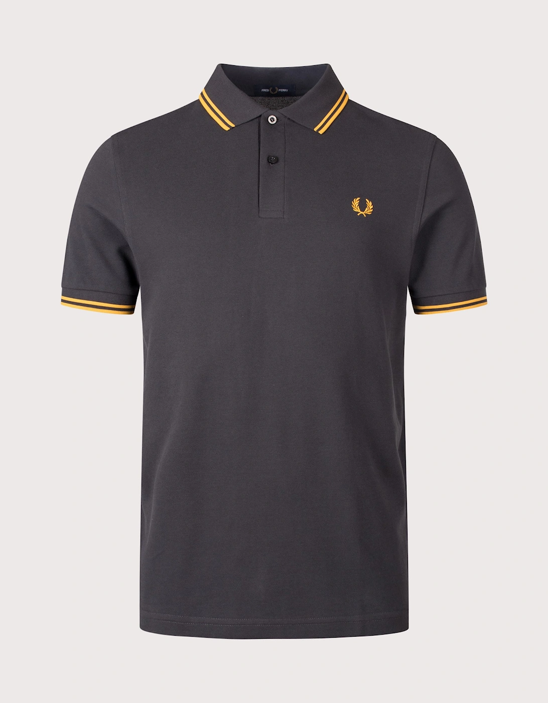 Regular Fit Twin Tipped Fred Perry Polo Shirt, 5 of 4