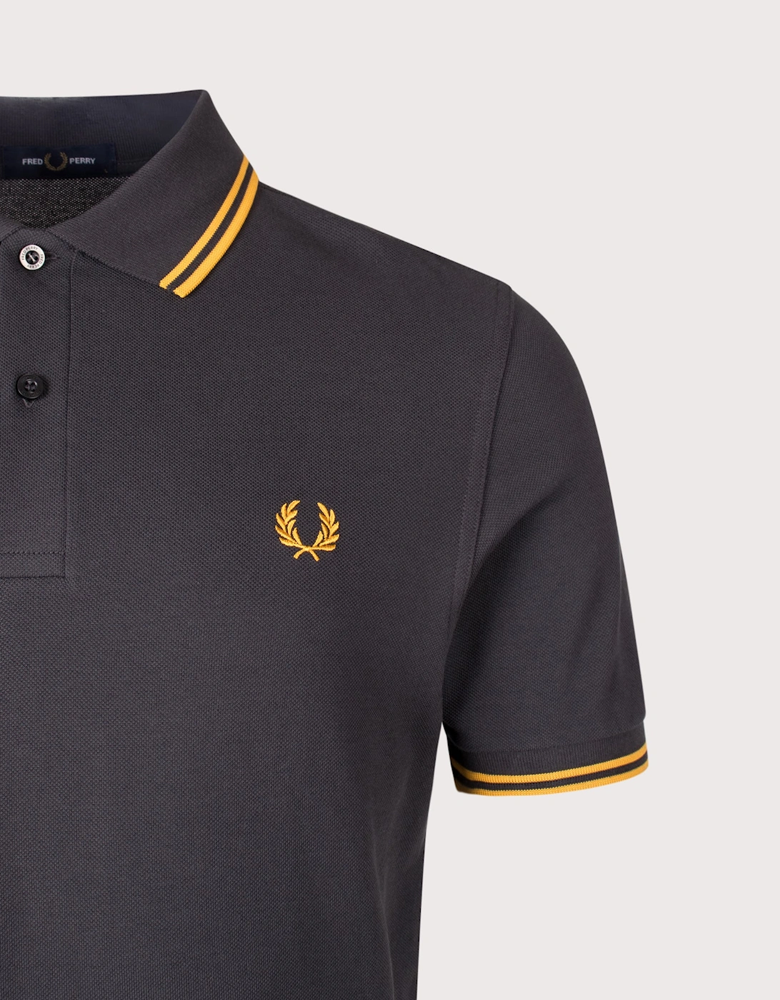 Regular Fit Twin Tipped Fred Perry Polo Shirt