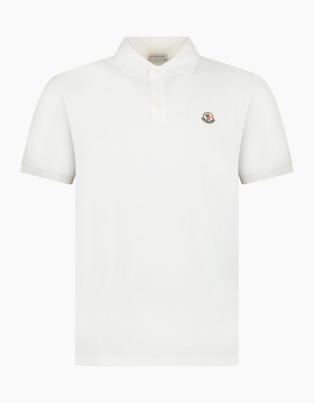Moncler Logo Patch Polo White, 5 of 4