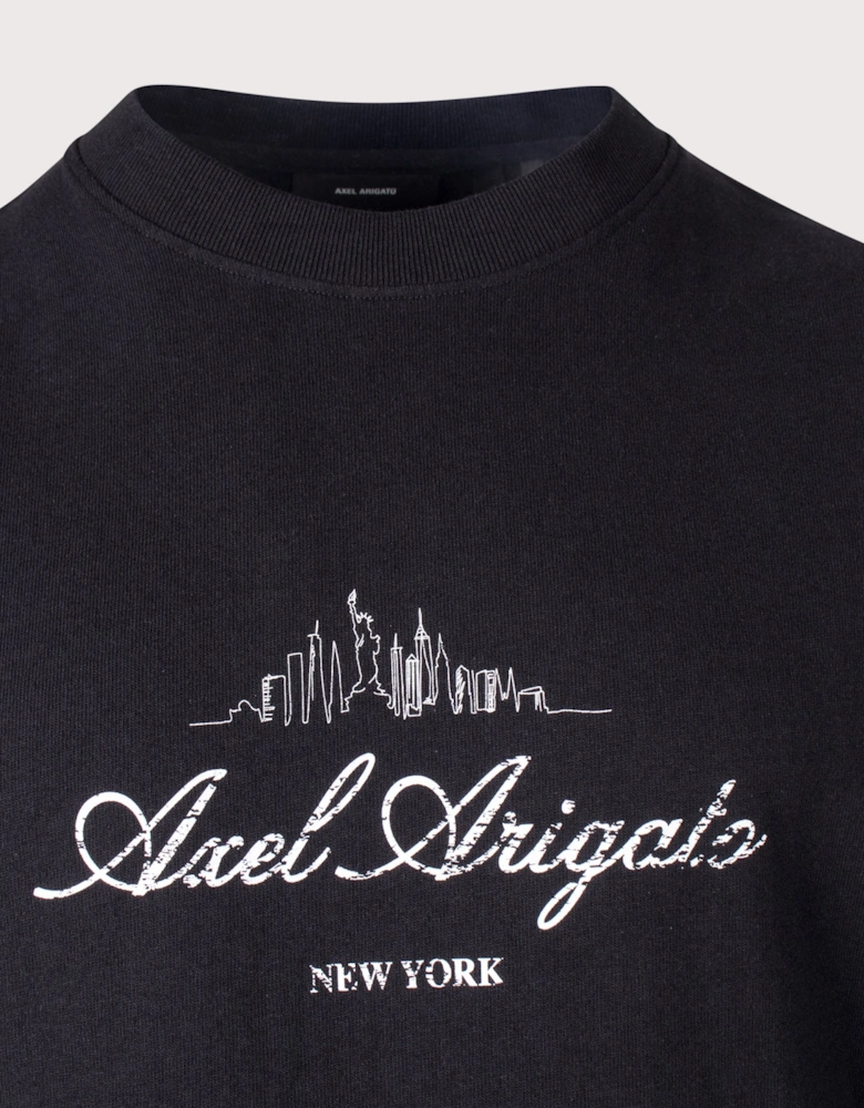 Oversized Fit NYC Sky T-Shirt