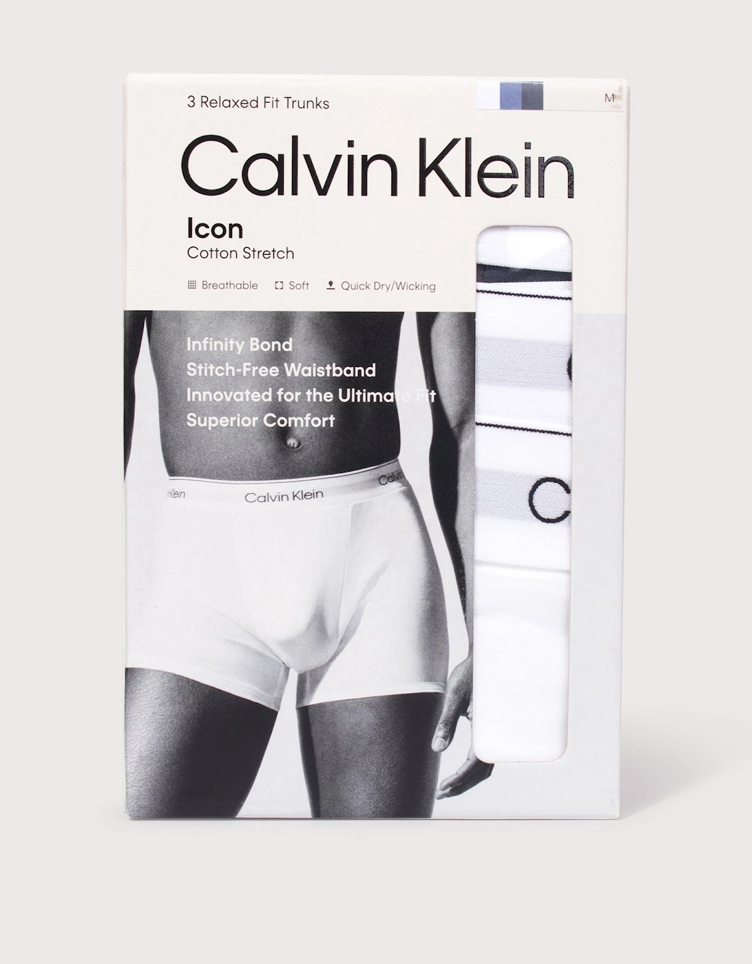 3 Pack Relaxed Fit Trunks