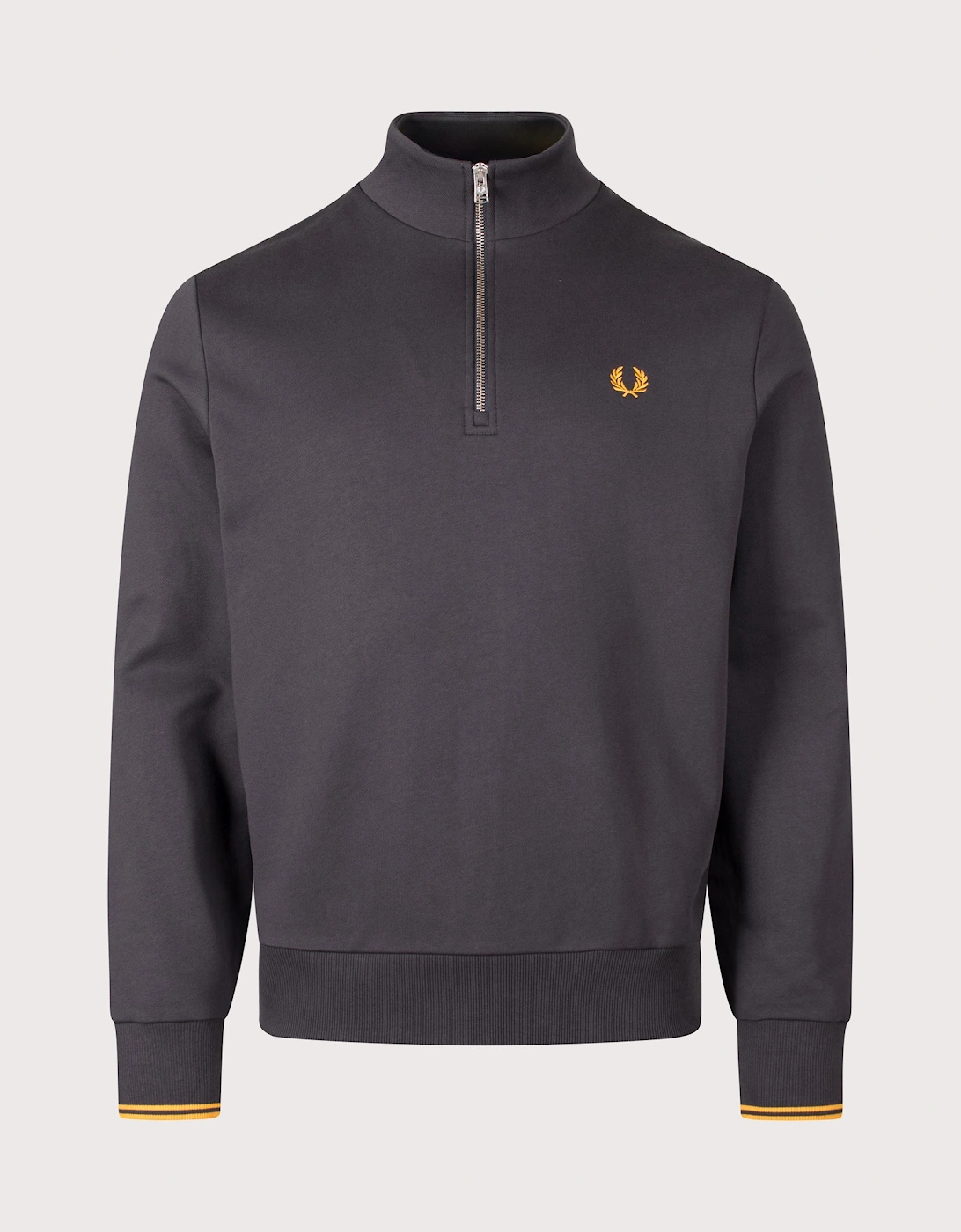 Regular Fit Quarter Zip Sweatshirt