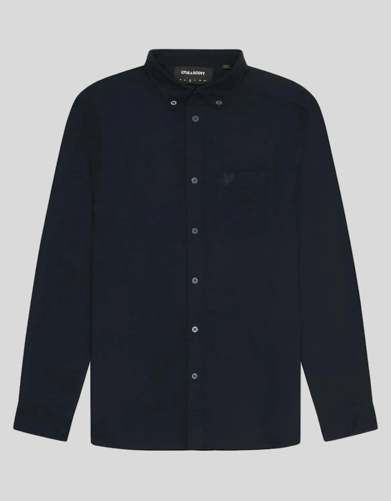 Tonal Button Down Oxford Shirt