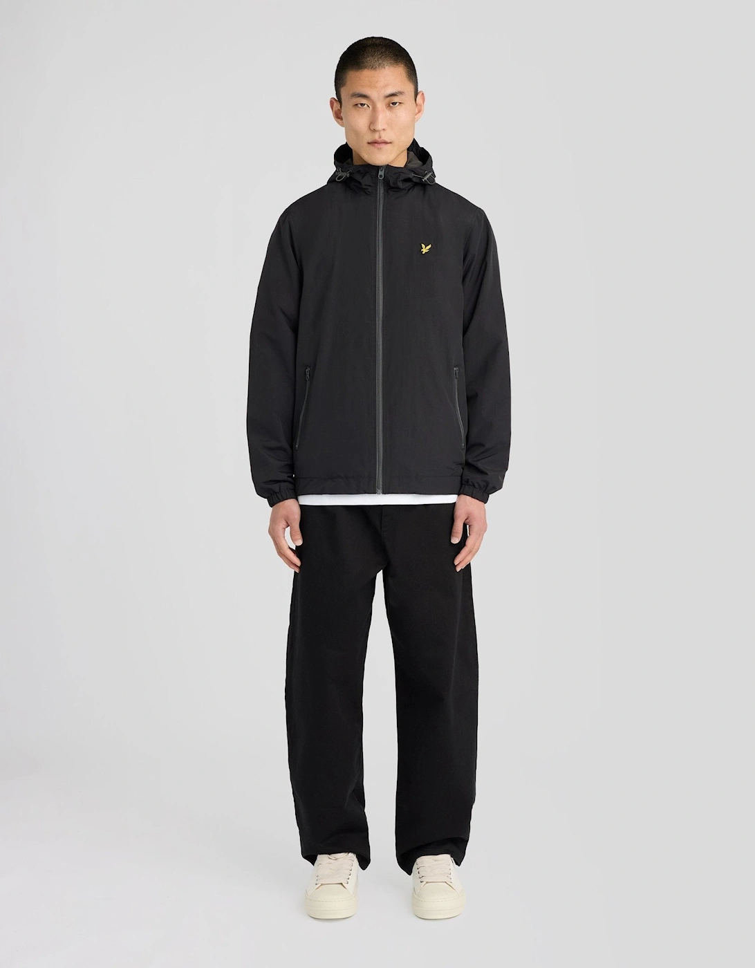 Contrast Zip Water Resistant Jacket