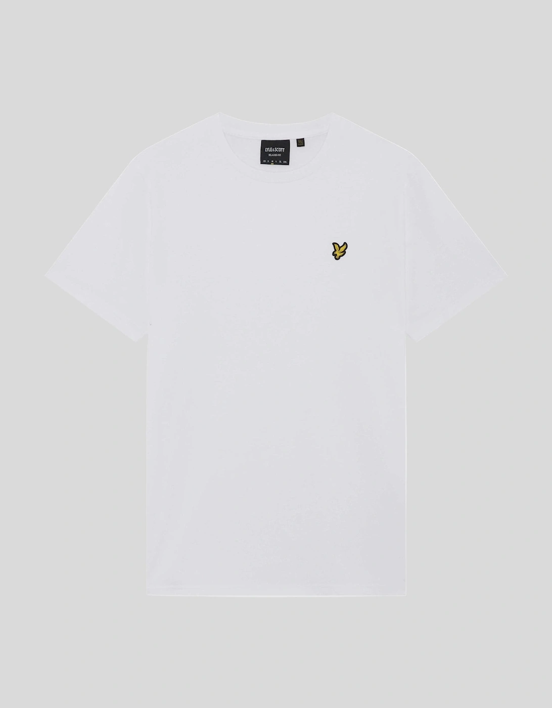 Lyle And Scott Men's White Relaxed Cotton T-Shirt - Size 40