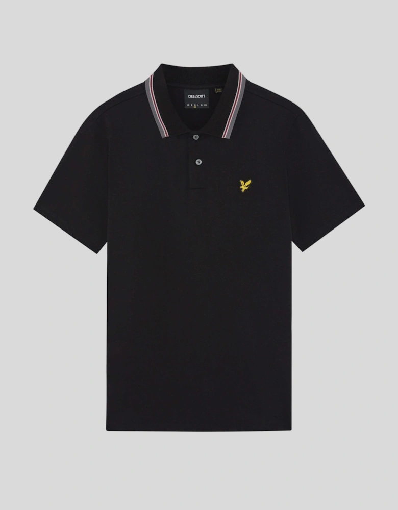 Tipped Track Polo Shirt