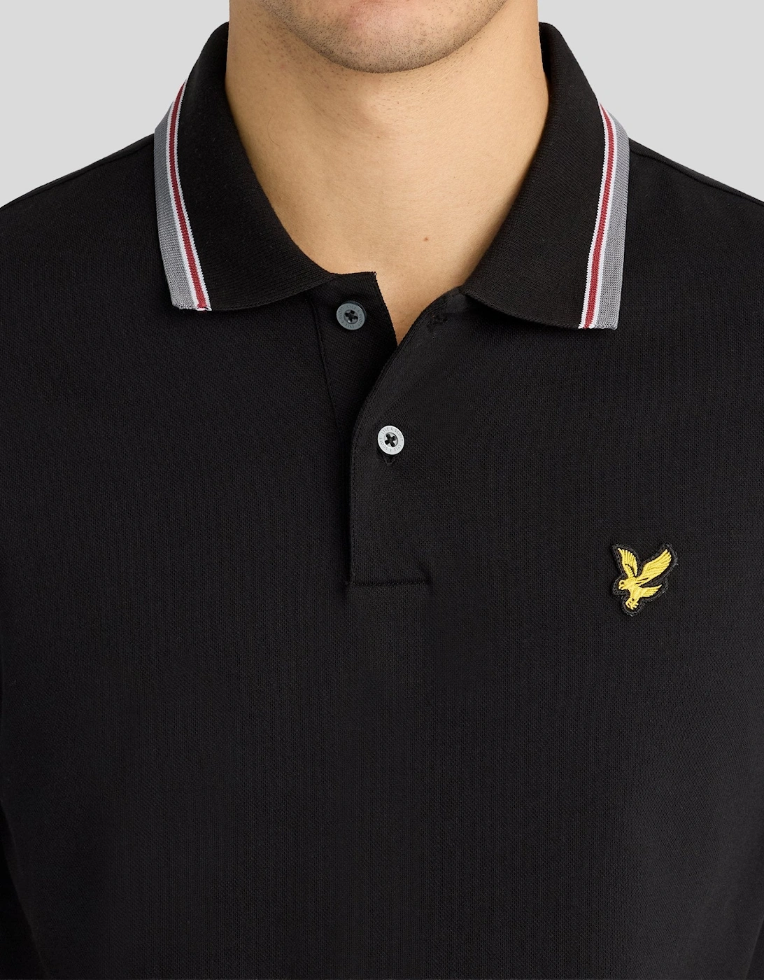 Tipped Track Polo Shirt