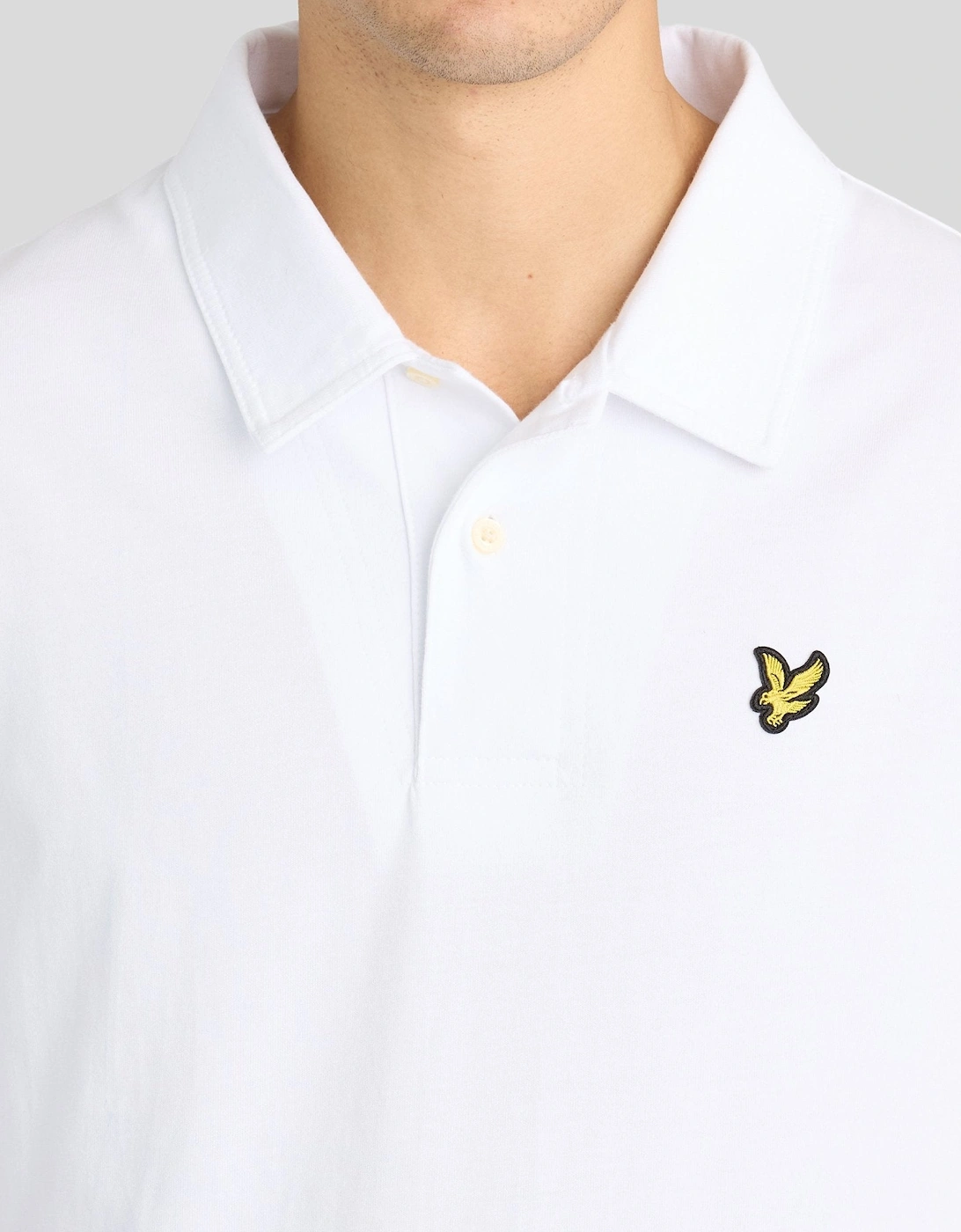Relaxed Cotton Jersey Polo Shirt