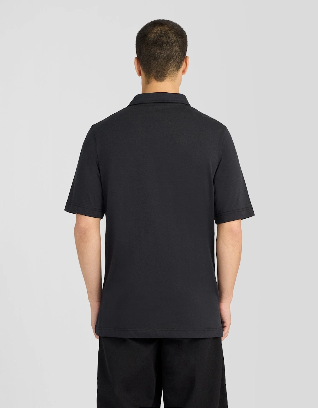 Relaxed Cotton Jersey Polo Shirt