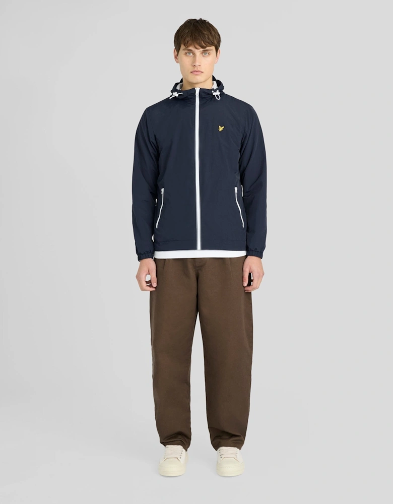 Contrast Zip Water Resistant Jacket