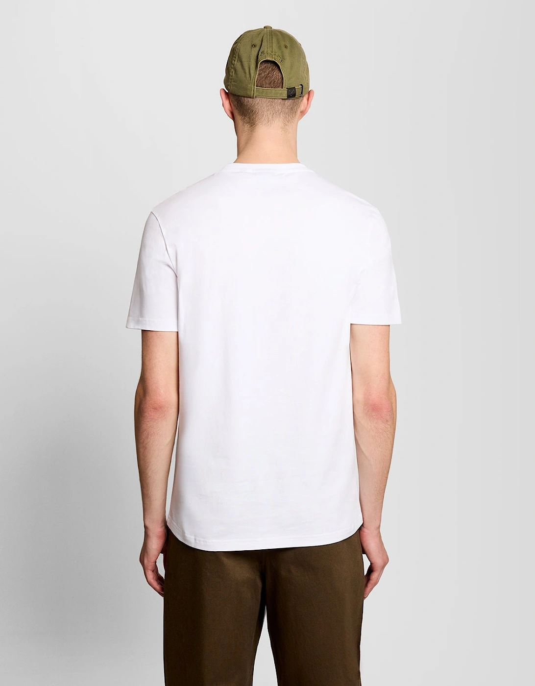 Check Eagle Cotton T-Shirt