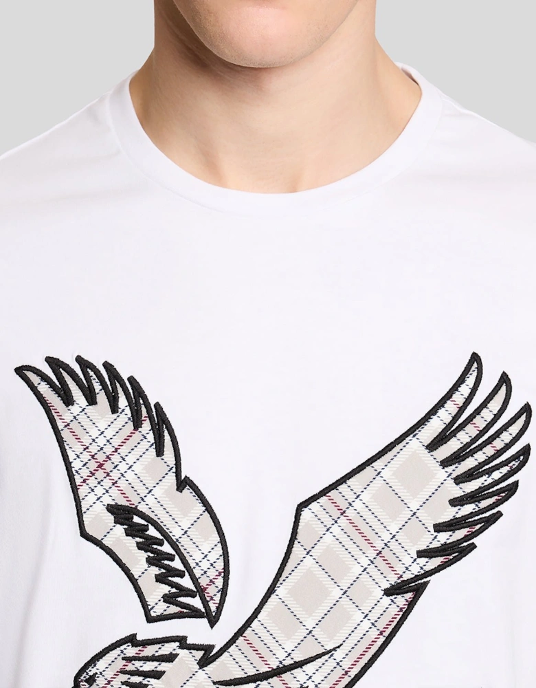 Check Eagle Cotton T-Shirt