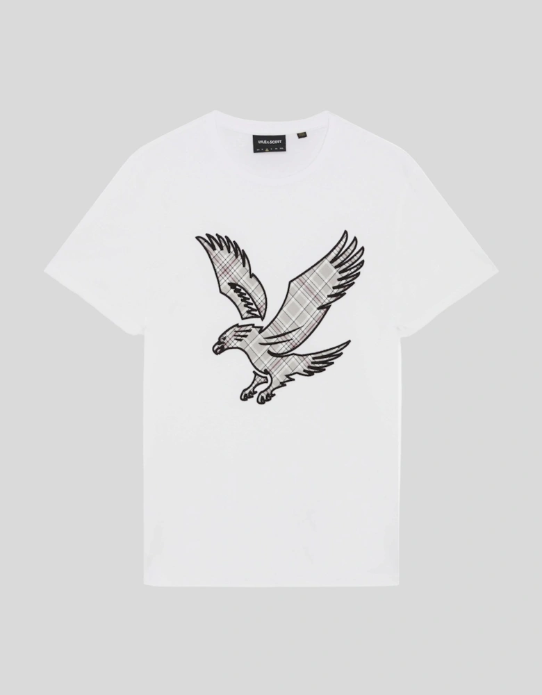 Check Eagle Cotton T-Shirt