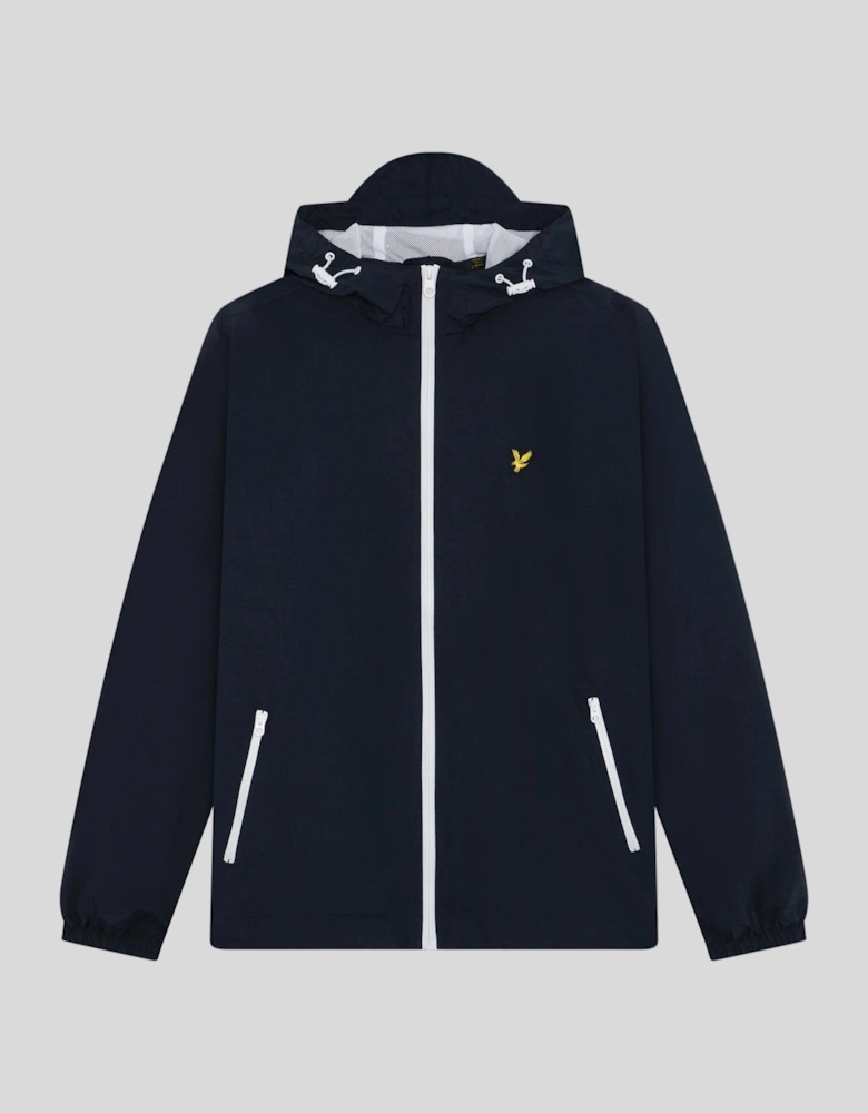 Contrast Zip Water Resistant Jacket