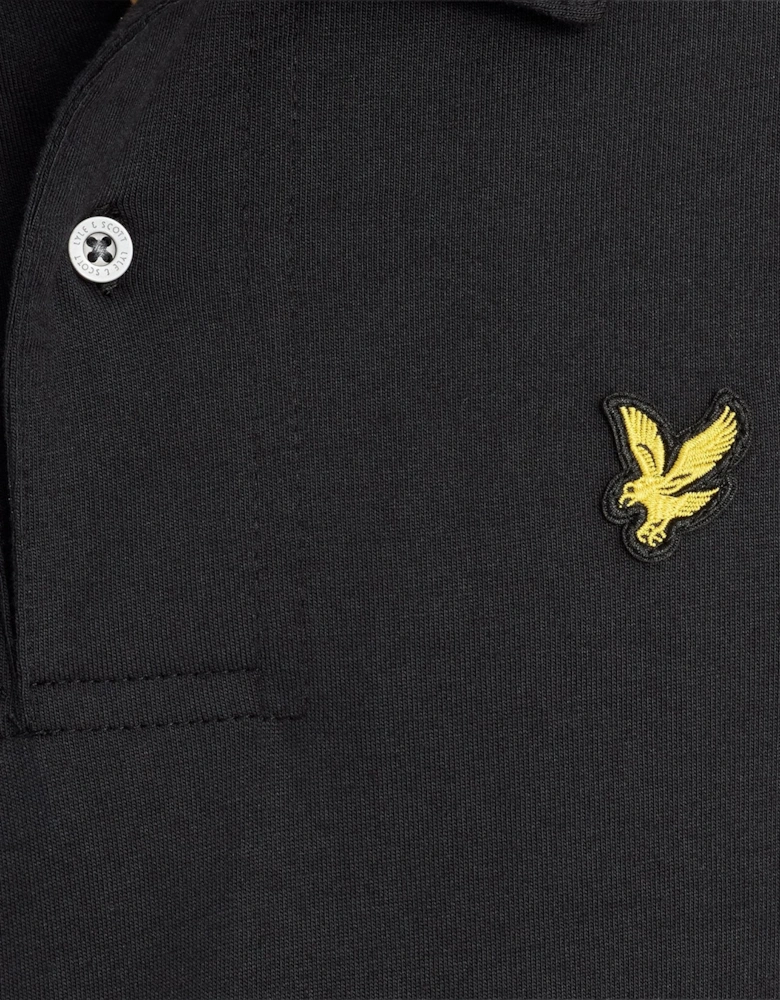 Relaxed Cotton Jersey Polo Shirt
