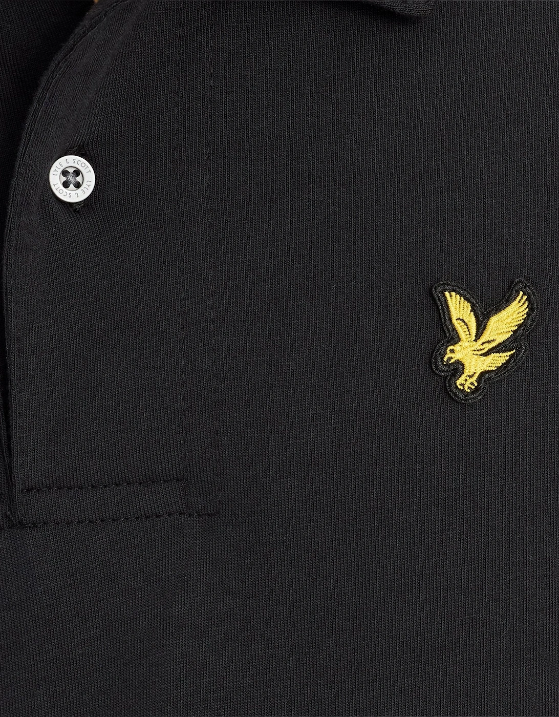 Relaxed Cotton Jersey Polo Shirt