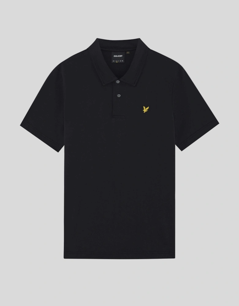 Relaxed Cotton Jersey Polo Shirt